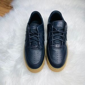 nike air force 1 sage low gum sole